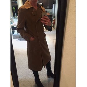 J Crew Corduroy Trench Coat!